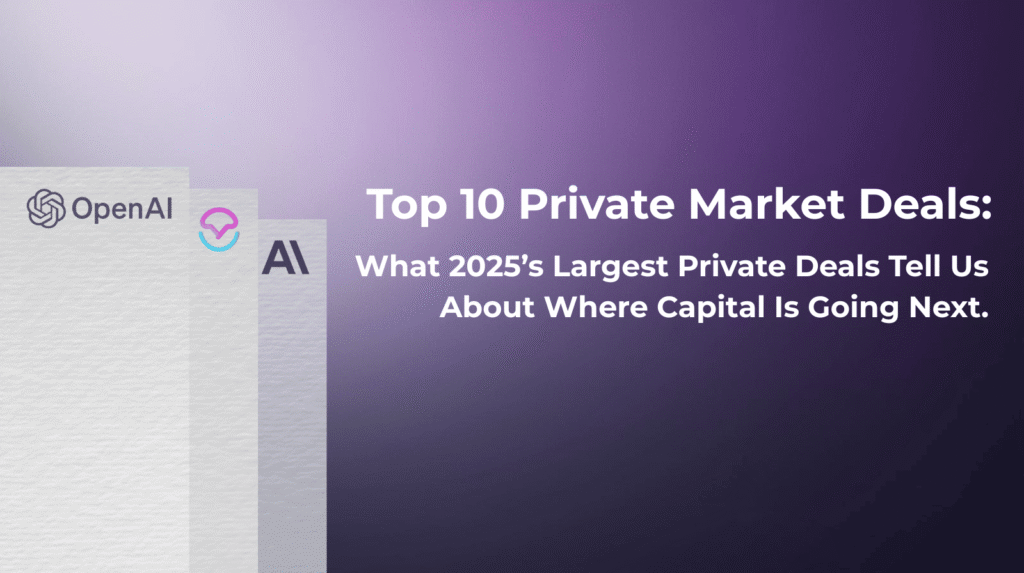 OpenAI’s record-breaking fundraises visual showing growth signals in private markets by DealPotential