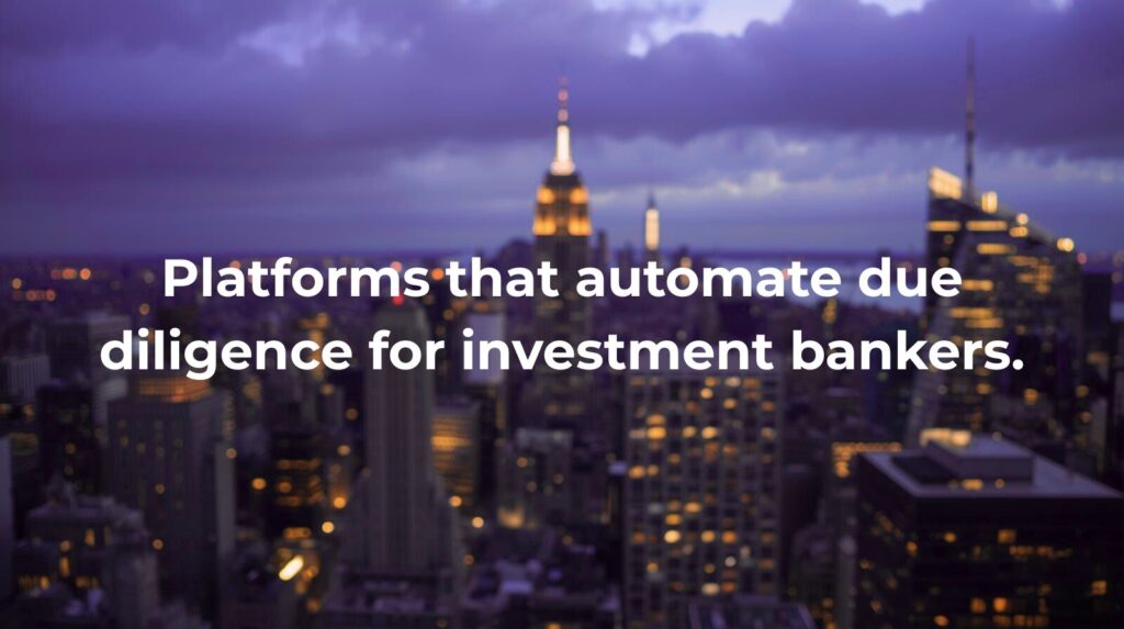 private market due diligence ai tool