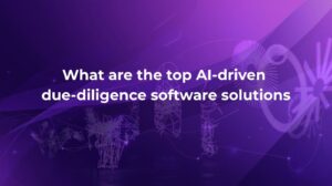 AI-driven due diligence software for early-stage commercial analysis